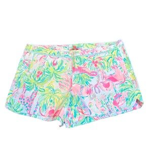 Lilly Pulitzer ADIE Short SEASALT Blue on PARADISE size 8